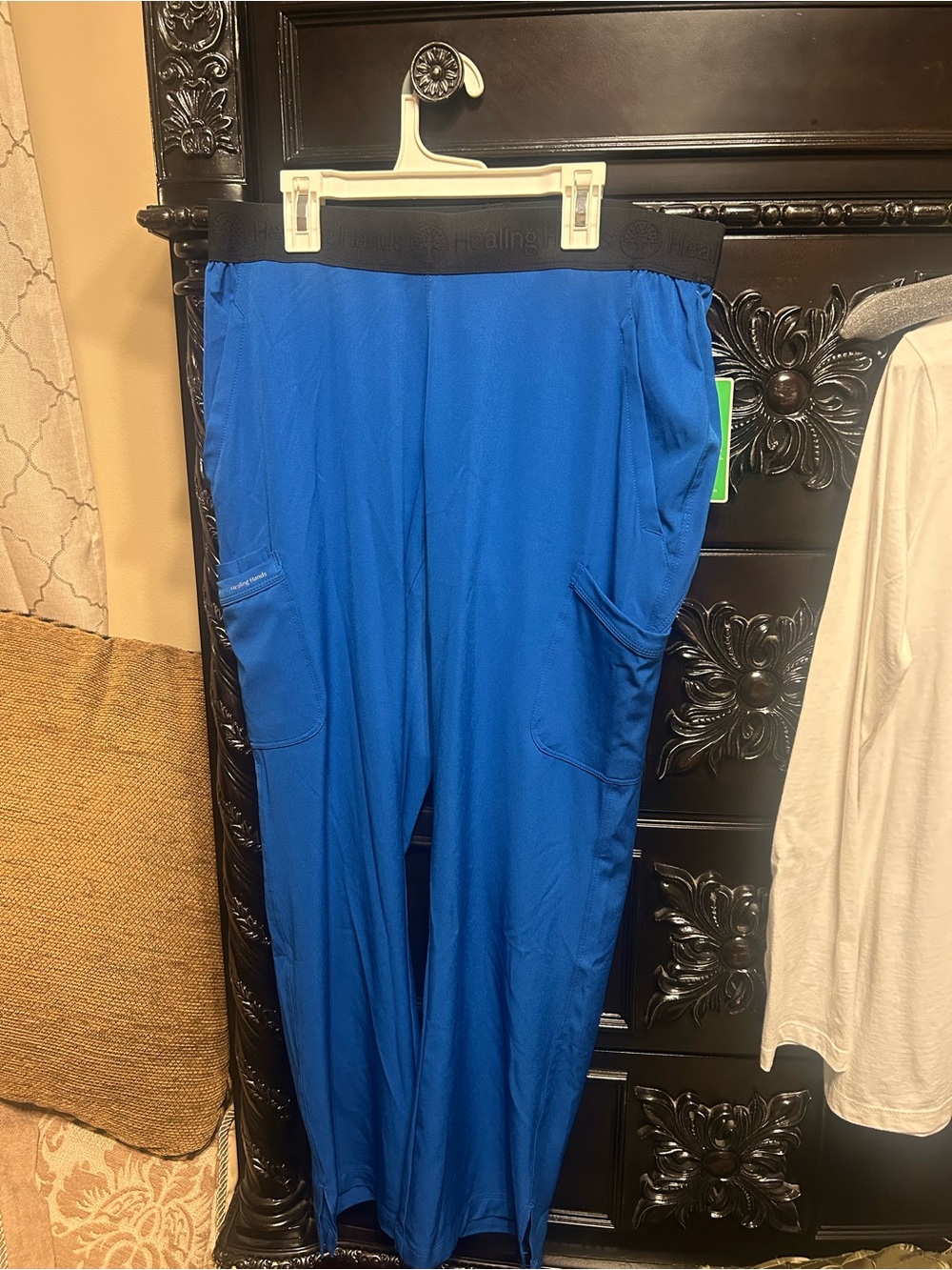 healing hands Royal Blue Women's Scrub Pants
